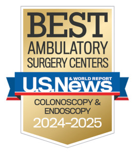 A U.S. News & World Report Best Ambulatory Surgery Center!